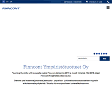 Tablet Screenshot of finncontshop.com